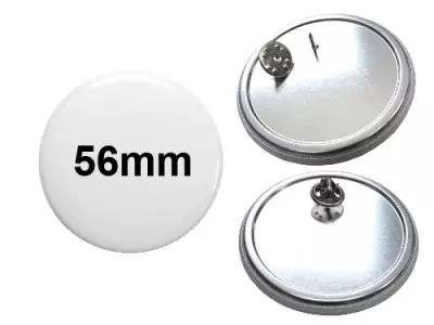 56mm Button mit Pin